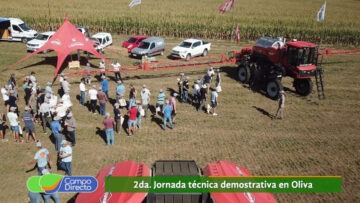Jornada técnica demostrativa en Oliva